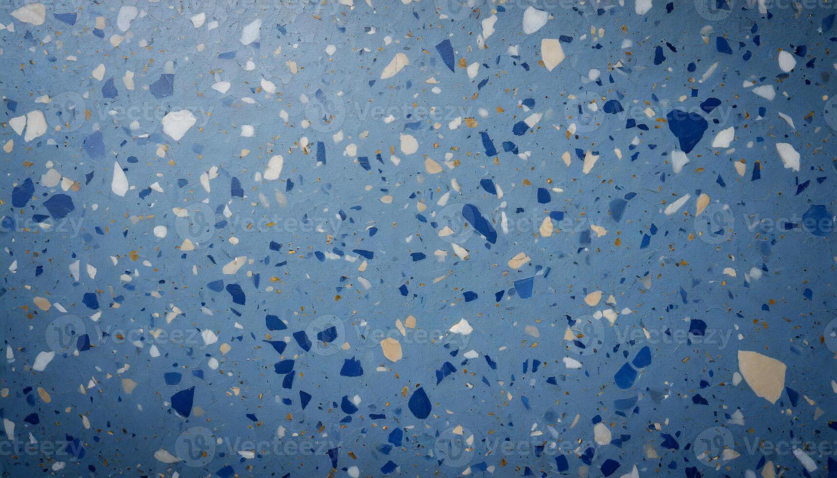 Wall background with terrazzo texture and pattern photo