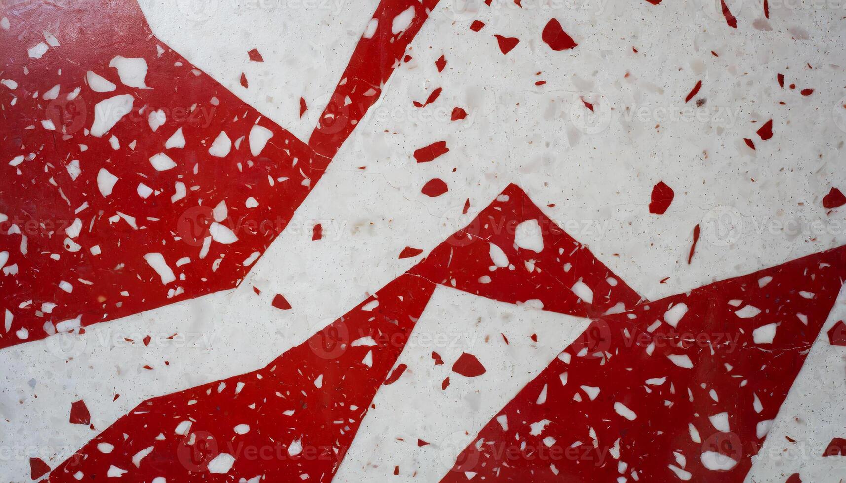 Wall background with terrazzo texture and pattern photo