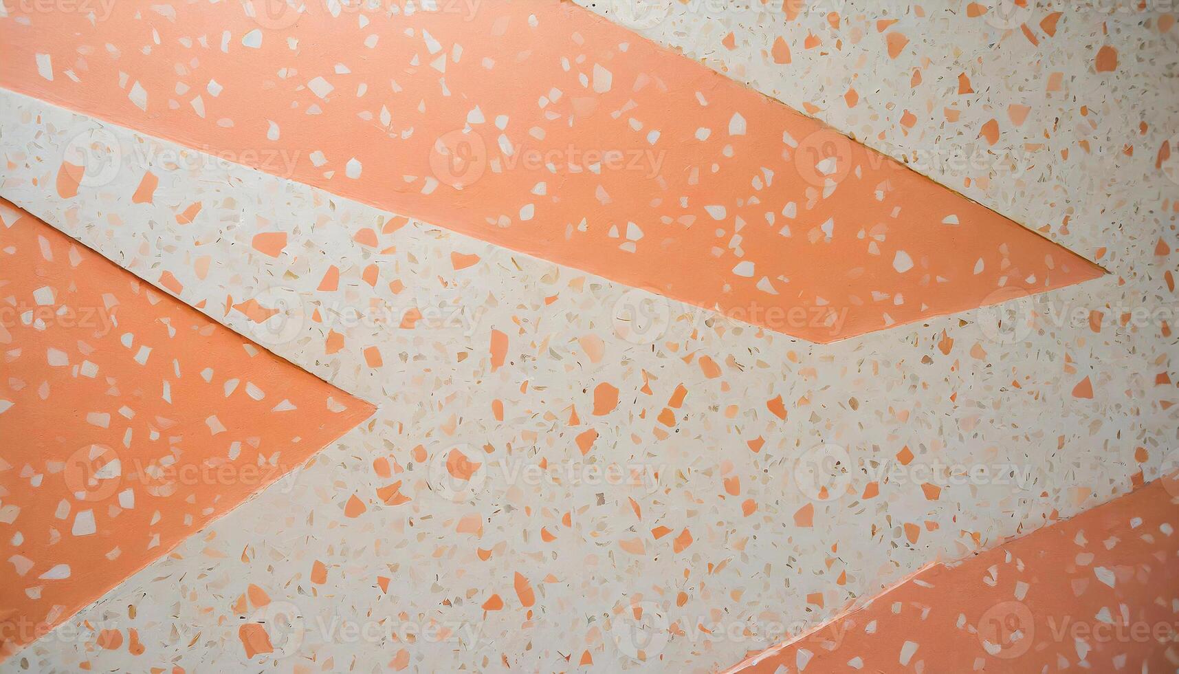 Wall background with terrazzo texture and pattern photo