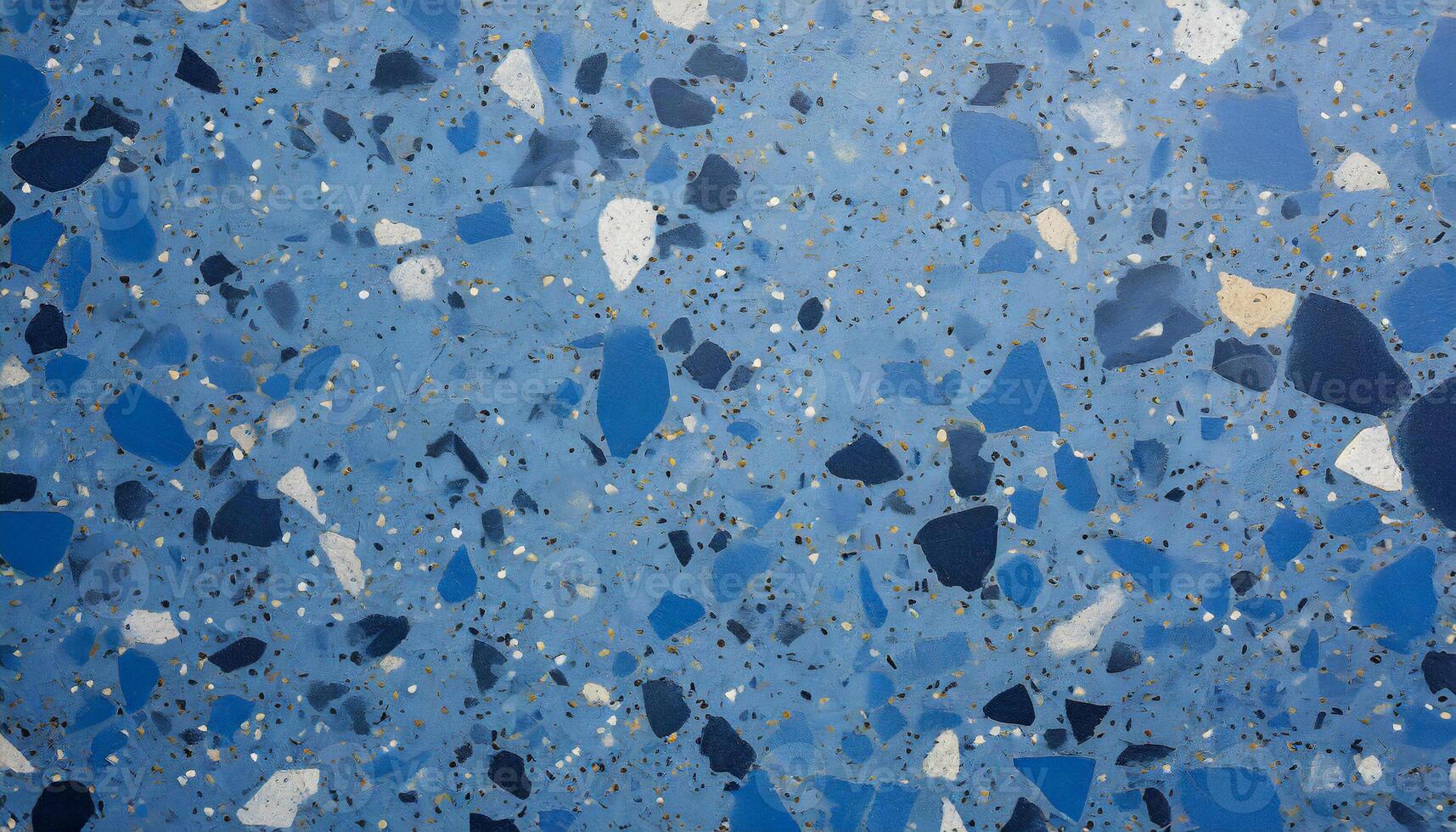 Wall background with terrazzo texture and pattern photo