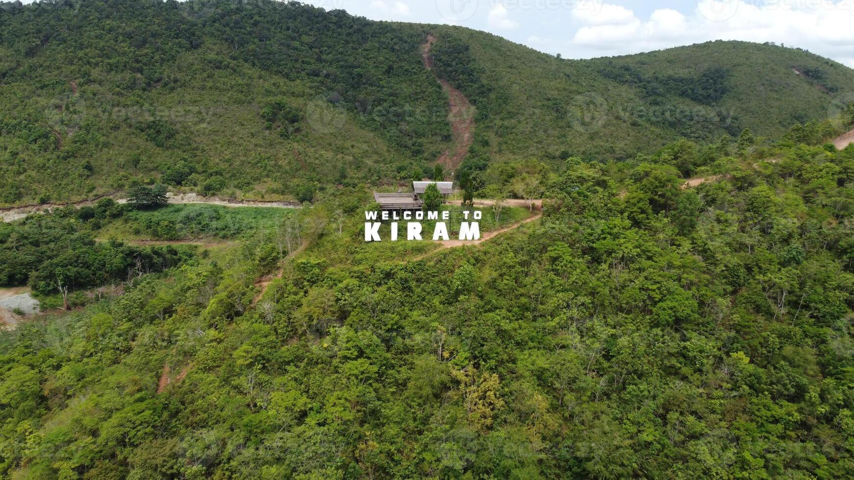 Aerial View of Kiram Park, South Kalimantan, Indonesia photo
