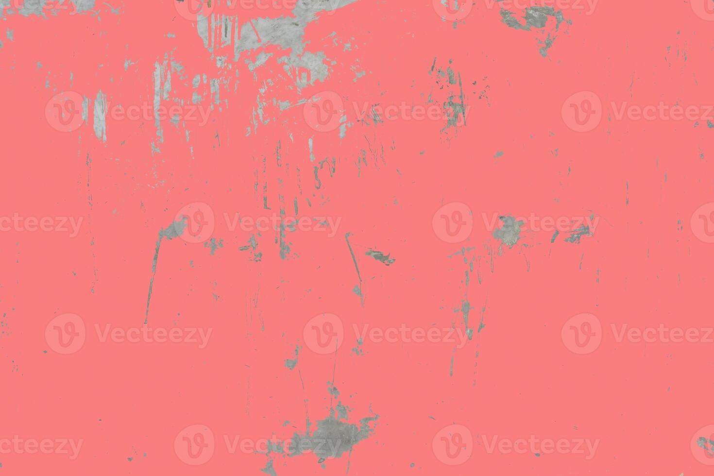Dirty old pink cement wall texture with cracking used as cement wall background texture in decorative art work photo