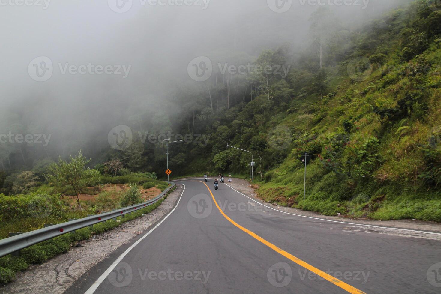 Pusuk Forest Highway, Sembalun tourist spot, East Lombok photo