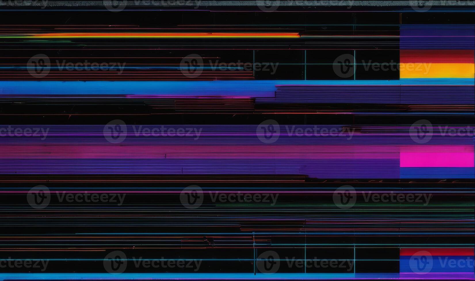 Screen glitch texture overlay on a vague dark background photo