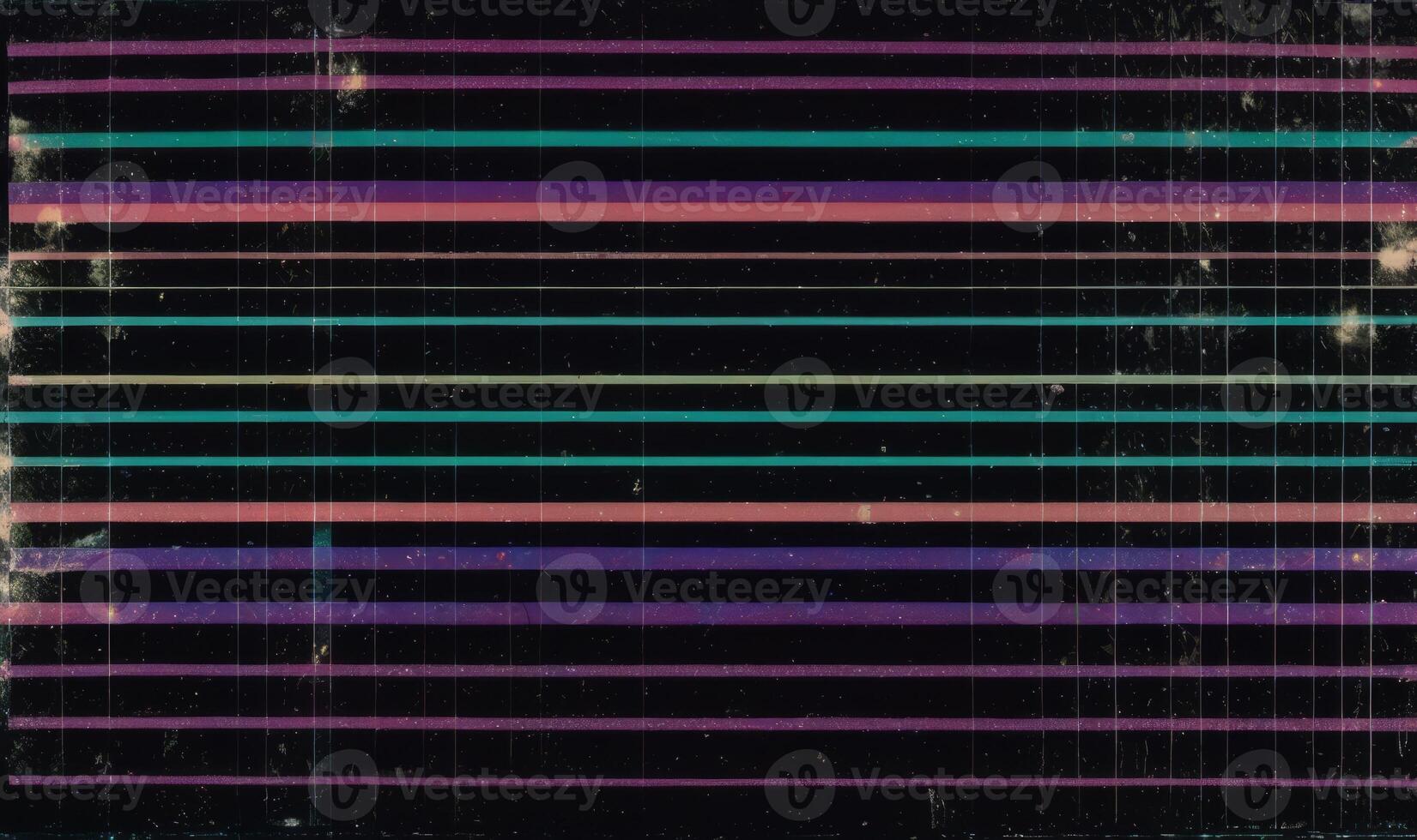 Distorted Digital Noise and Error Signal Texture on Dark Background photo