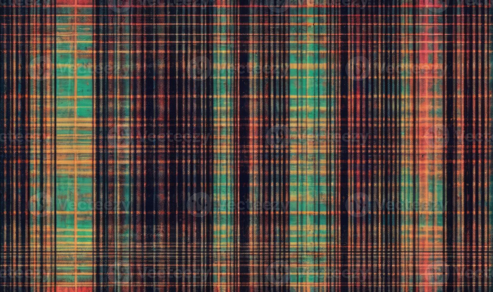 Glitchy Digital Noise and Error Signal Texture on Dark Background photo