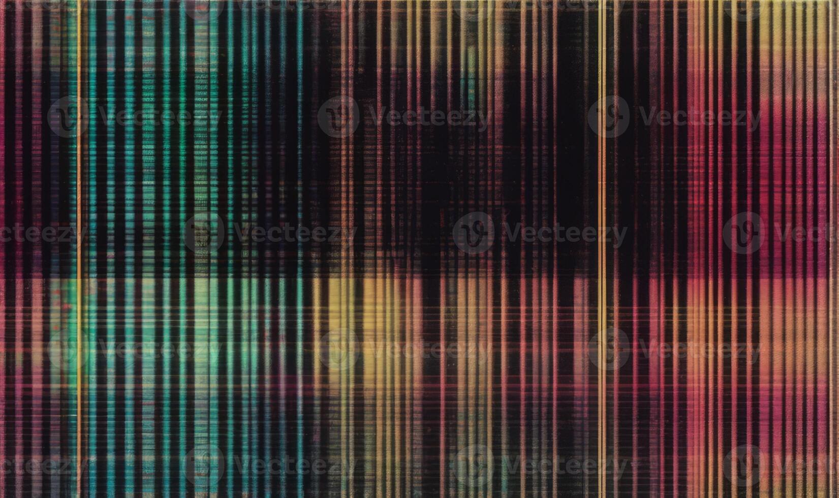 Glitchy Digital Noise and Error Signal Texture on Dark Background photo