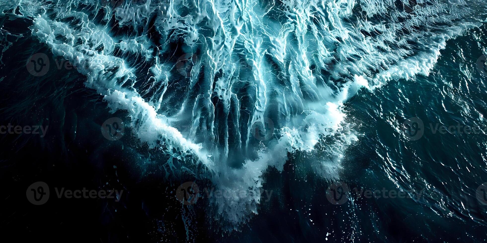 Waves in the ocean from the hundredth photo