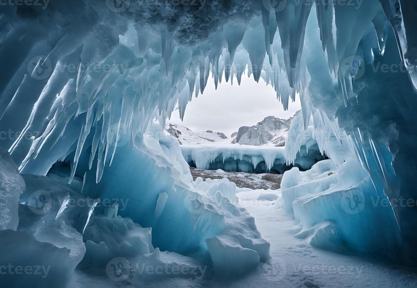 Whispers of Eternity A Long Exposure of the Caves Timelessness photo