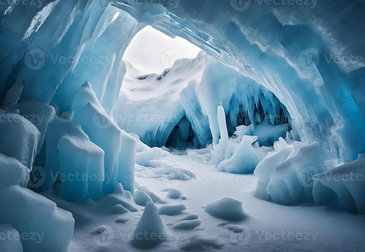 Whispers of Time A Long Exposure of the Caves Ancient Beauty photo