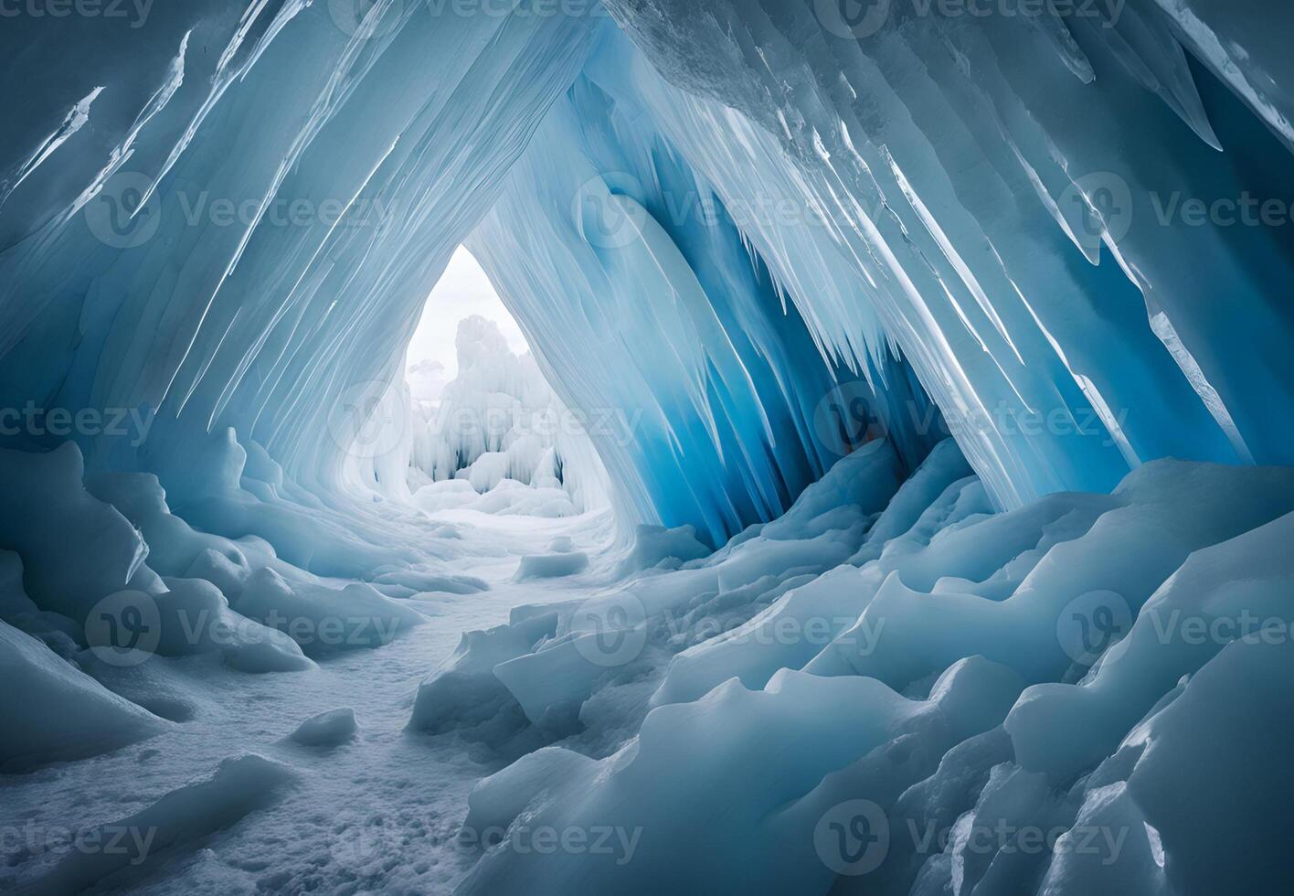 Whispering Gallery of Ice A Long Exposure of the Caves Acoustics photo