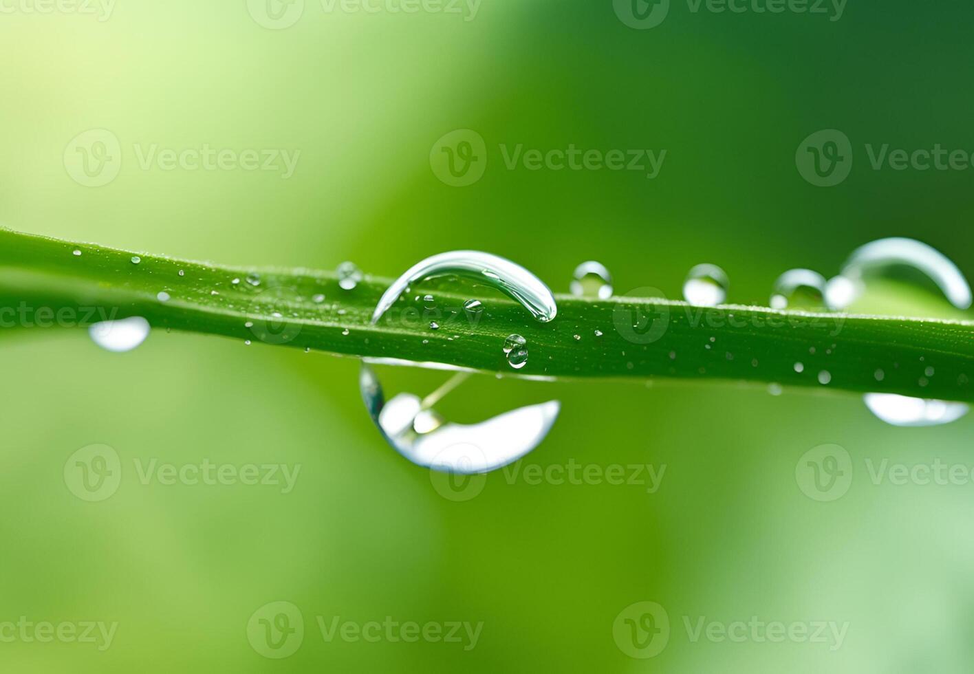 Raindrop Macrocosm A Microscopic Ballet in Motion photo