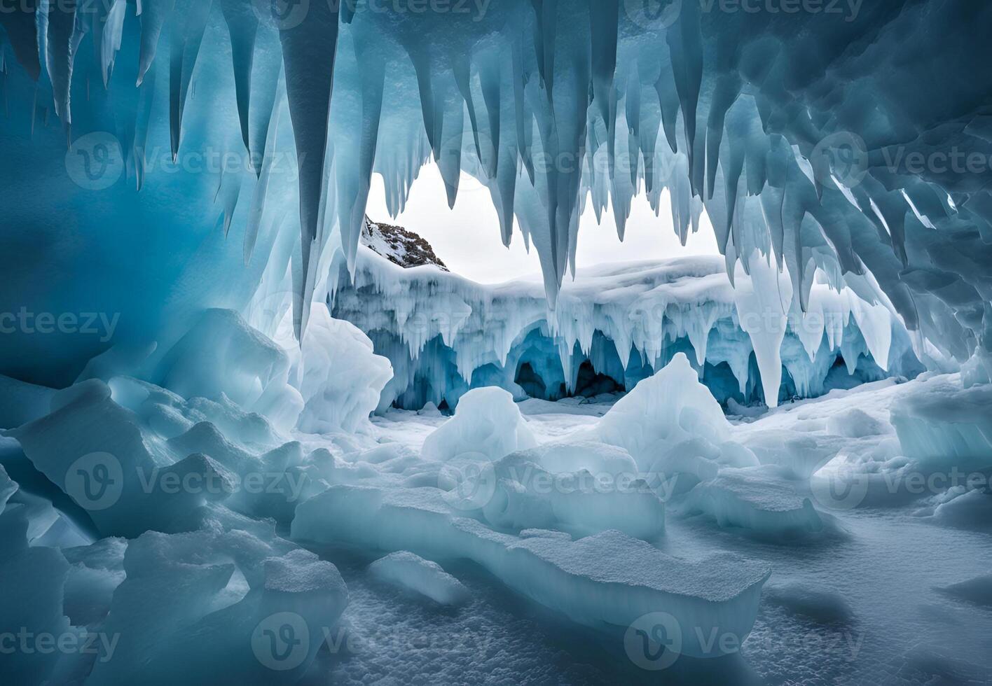 Frozen Mirage A Long Exposure of an Ethereal Illusion photo