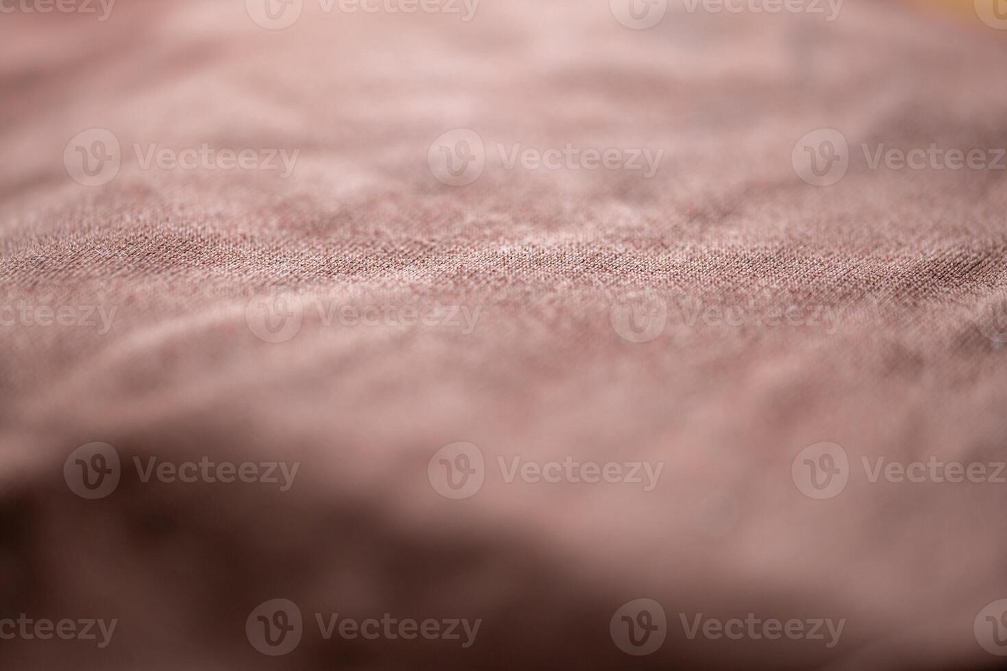 Soft Brown Fabric Texture Close-Up photo
