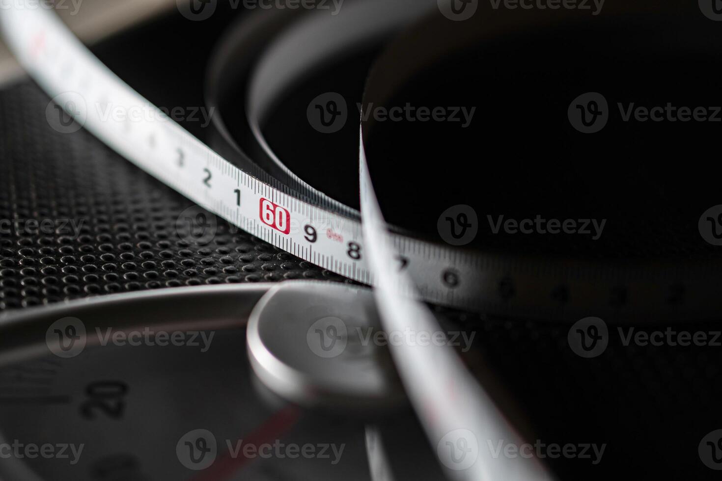 Measuring Tape and Scale Close-Up photo