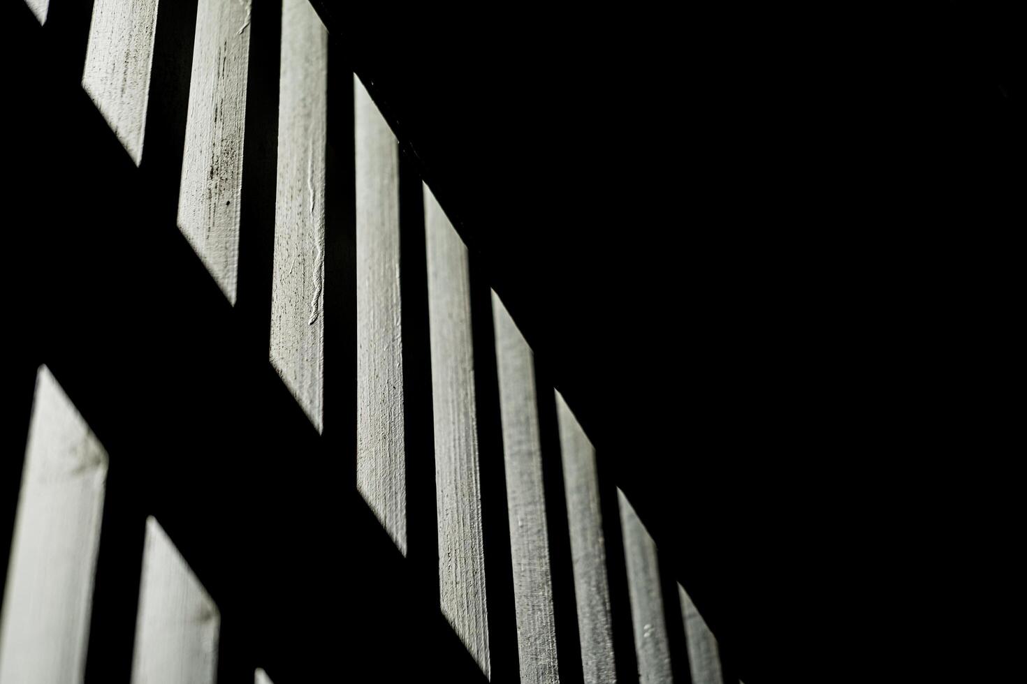 wood wall stairs Architecture details Modern building shade and shadow lighting photo