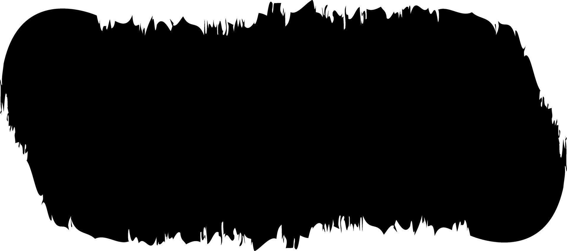 ink brush strokes Inscriptions grunge Black paint Dirty element vector