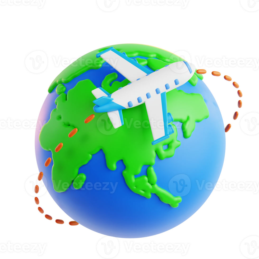 Summer Travel 3D Icon png