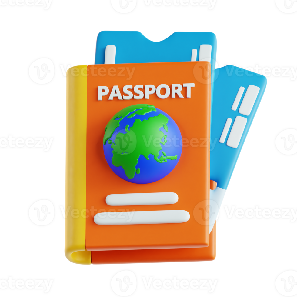 Summer Travel 3D Icon png