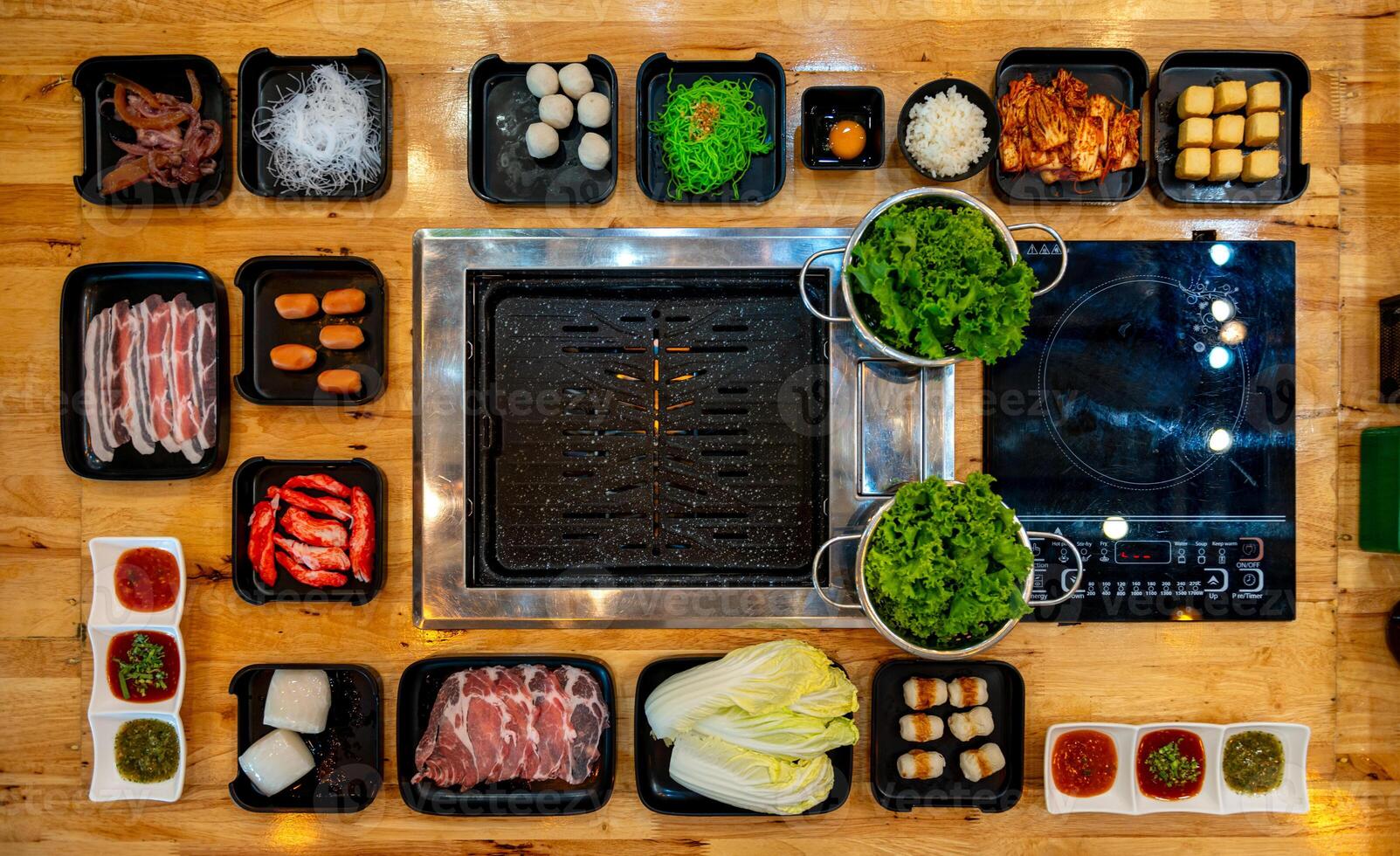 Shabu and Grill is famous Japanese food photo