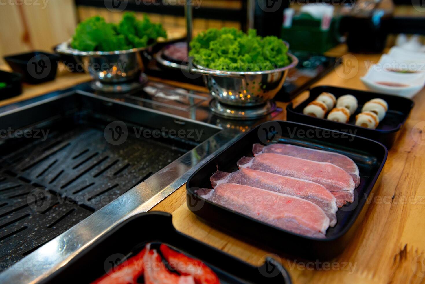 Shabu and Grill is famous Japanese food photo