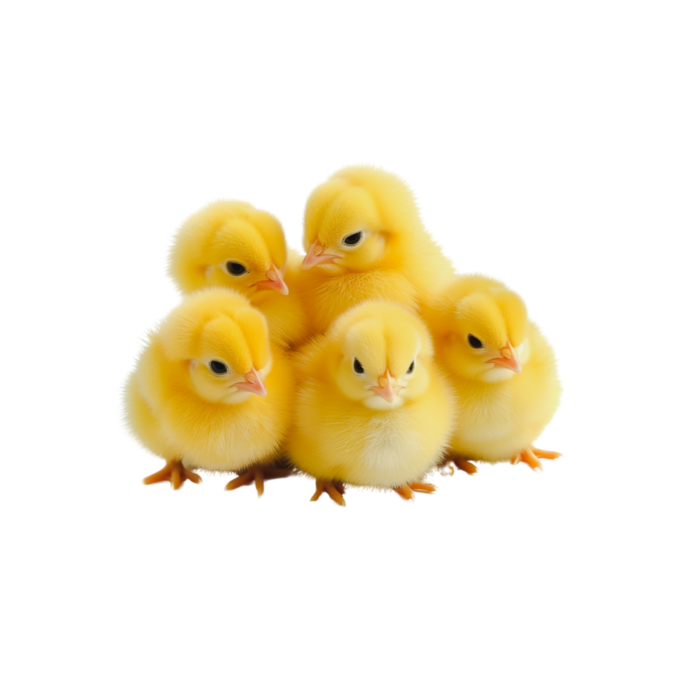 chicken on isolated clear background png