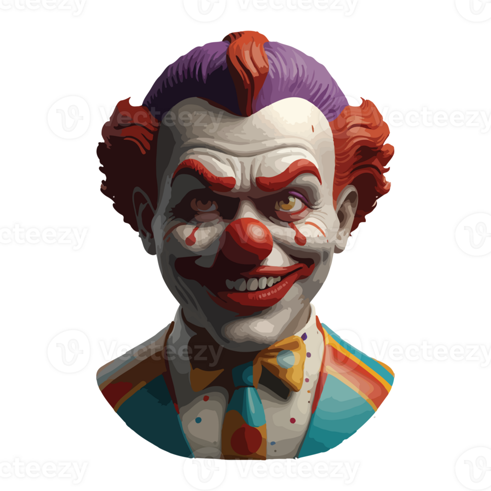 3D cartoon clown animation illustration design drawing png