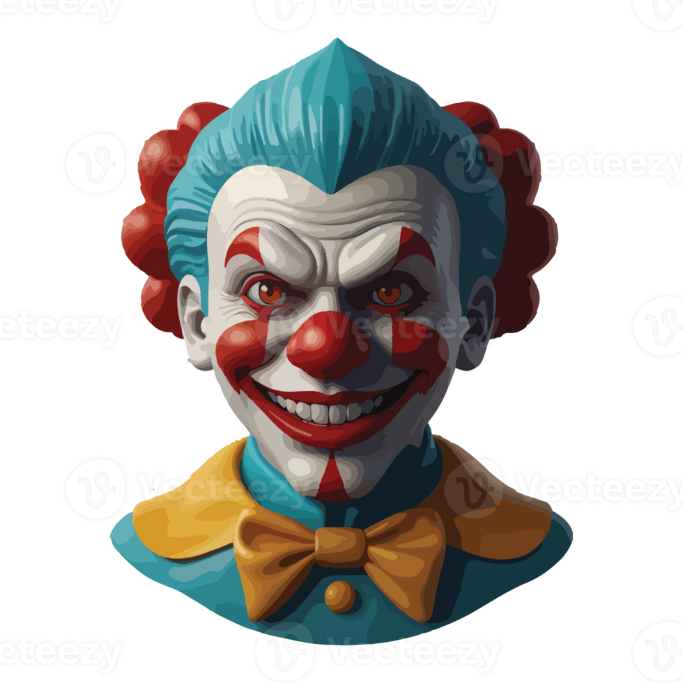 3D cartoon clown animation illustration design drawing png