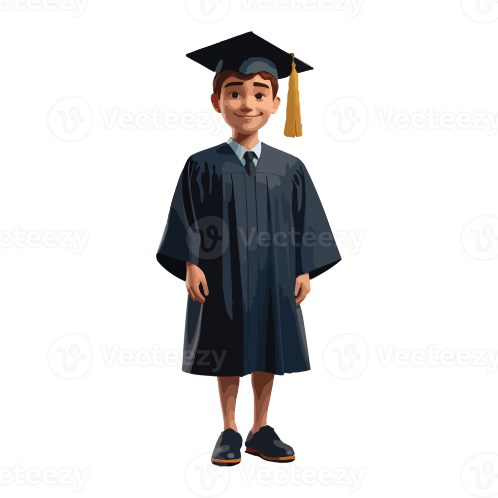 3D animated illustration design drawing for Graduation Cartoon png