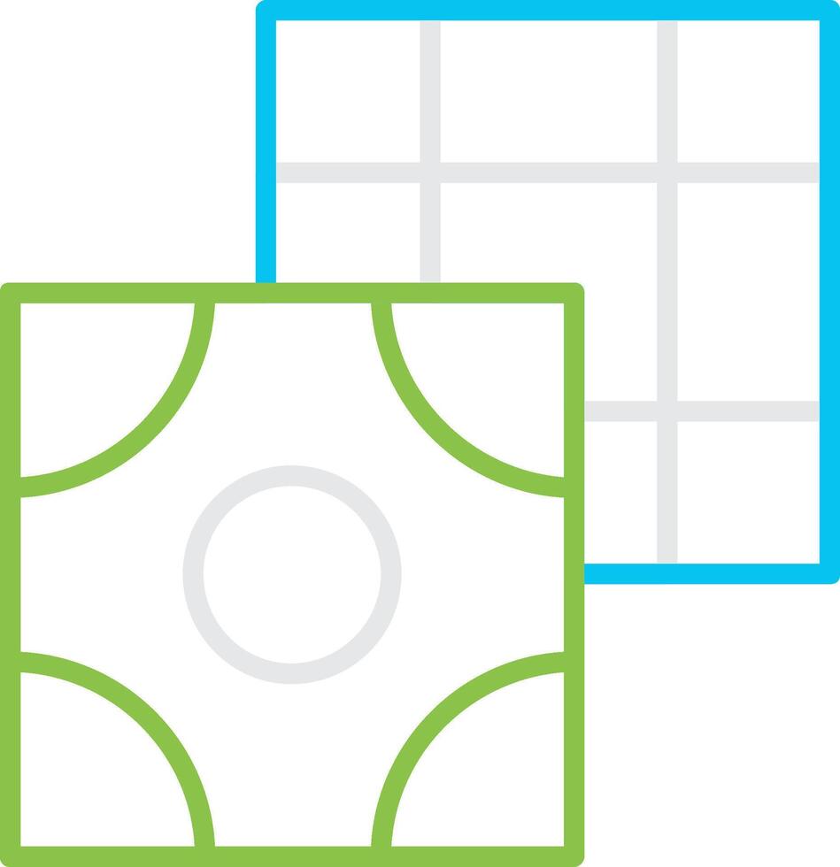 Tiles Creative Icon Design vector