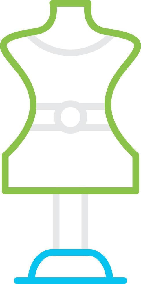 Mannequin Creative Icon Design vector
