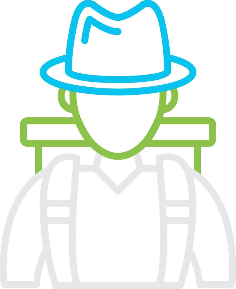 Adventurer Creative Icon Design vector