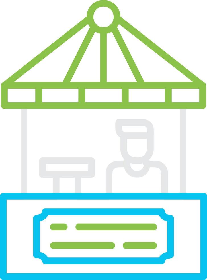 Ticket Office Creative Icon Design vector