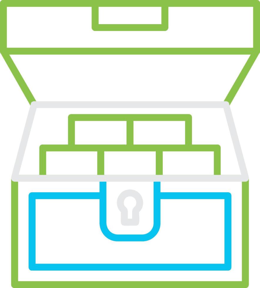 Chest Creative Icon Design vector