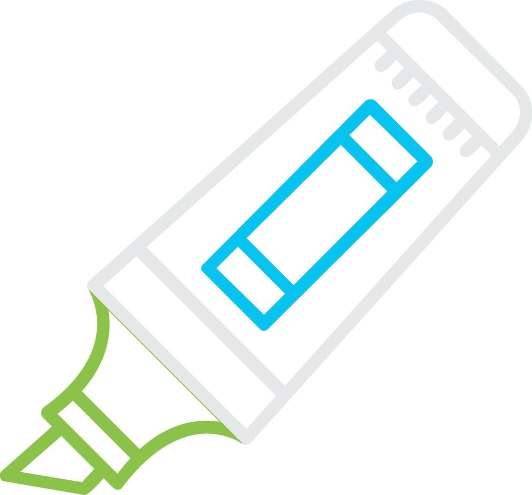 Highlighter Creative Icon Design vector
