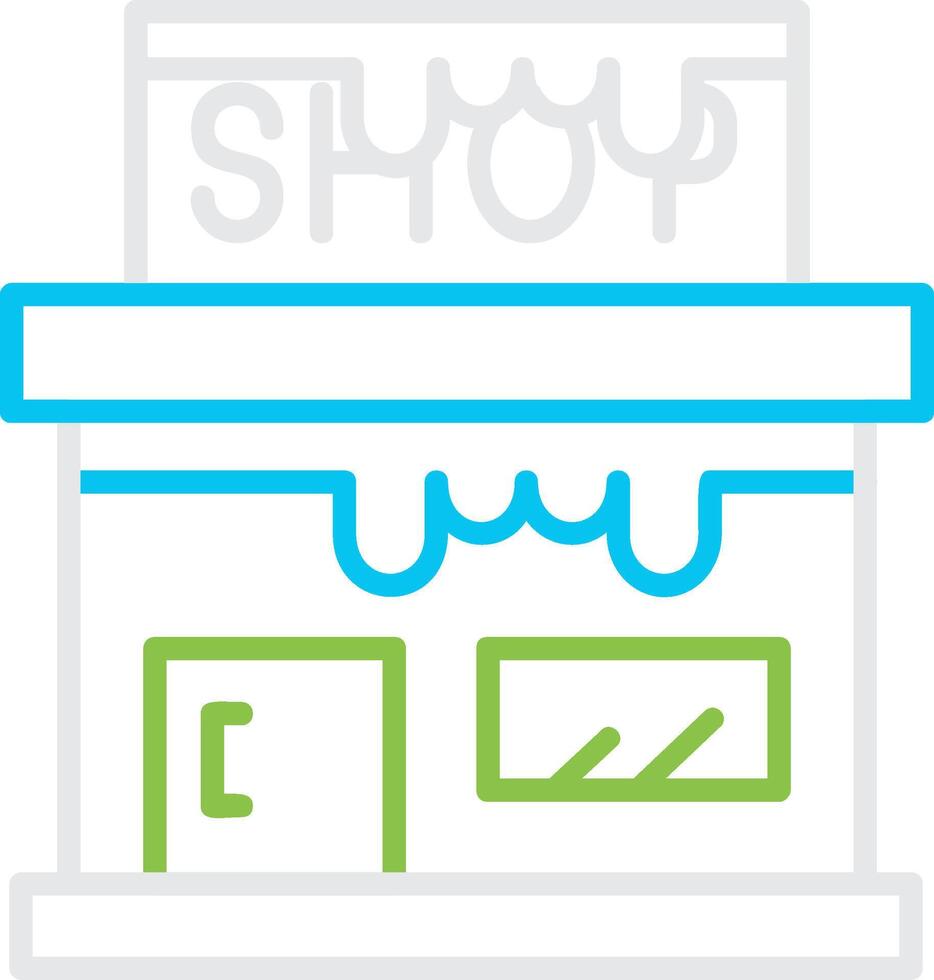 Shop Creative Icon Design vector