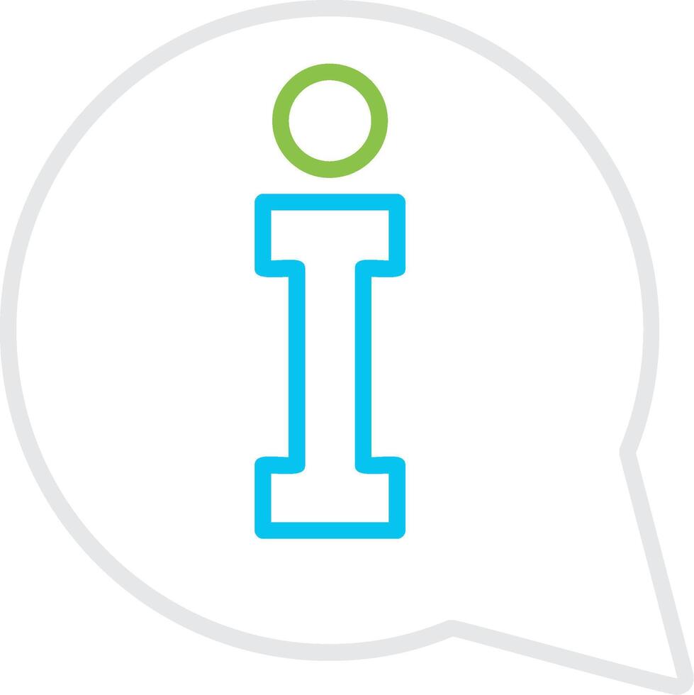 Info Creative Icon Design vector
