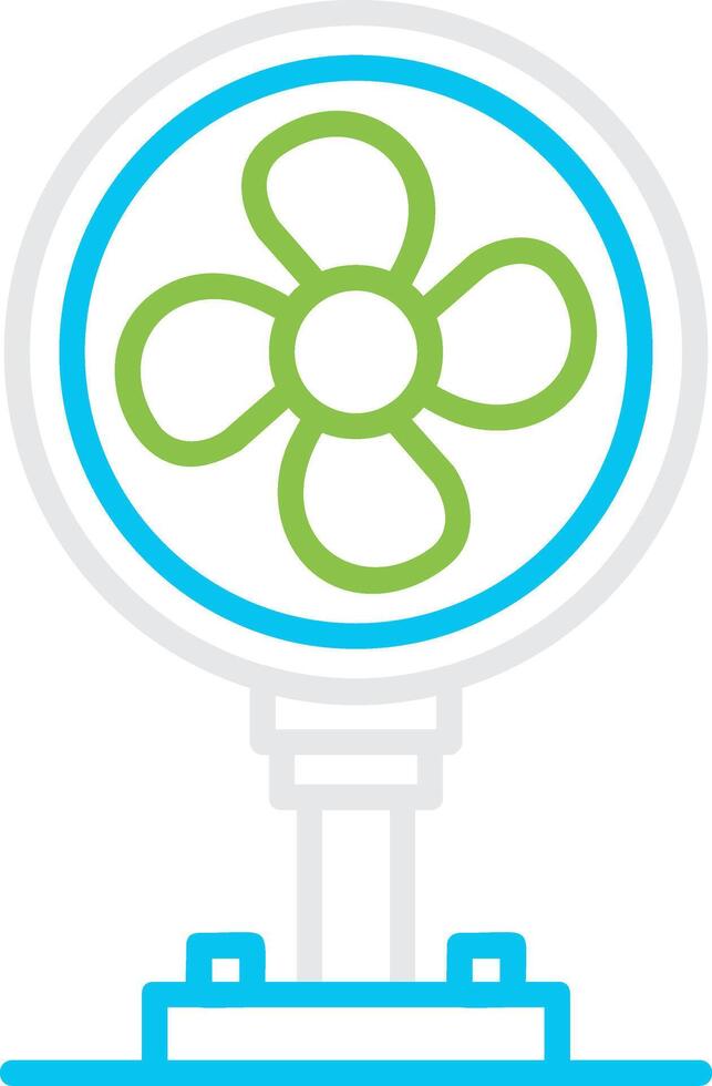 Fan Creative Icon Design vector