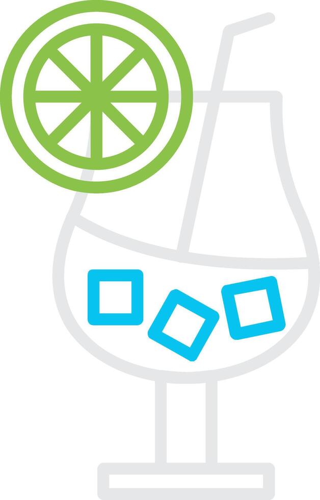 Martini Creative Icon Design vector