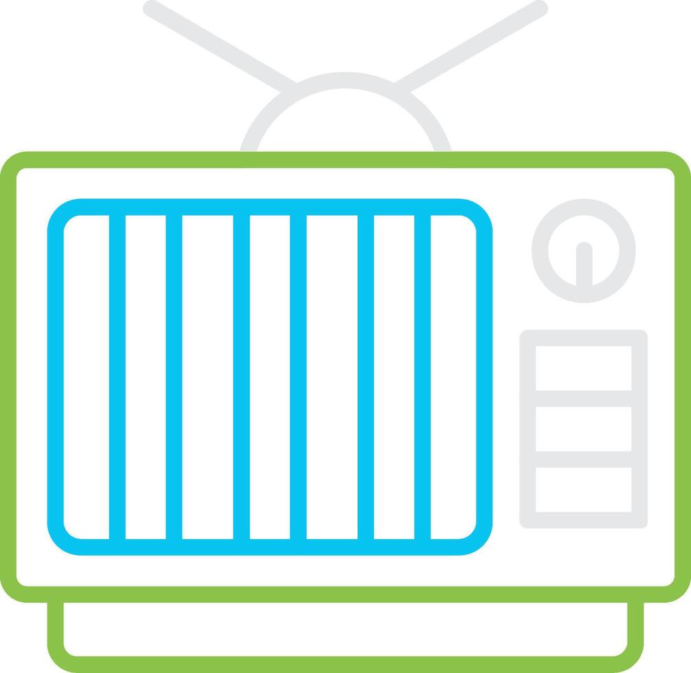 Tv Creative Icon Design vector