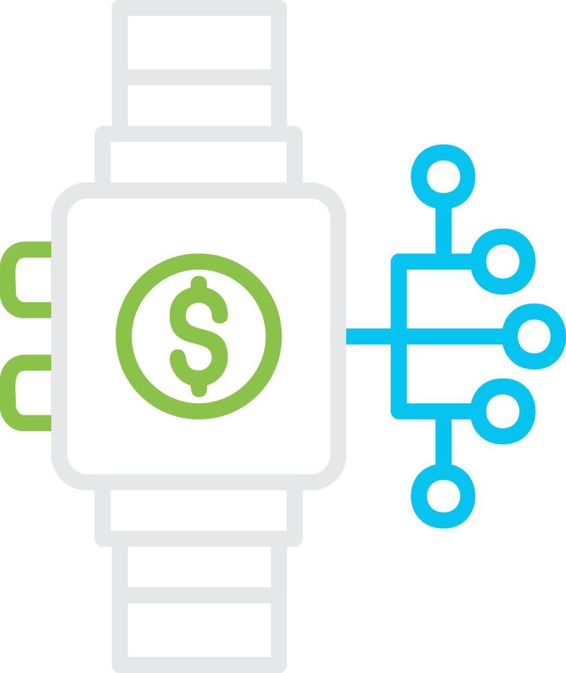 Smartwatch Creative Icon Design vector