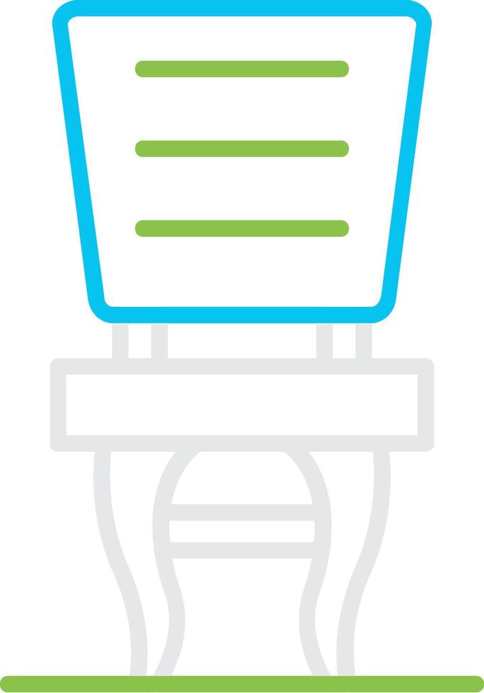 Chair Creative Icon Design vector