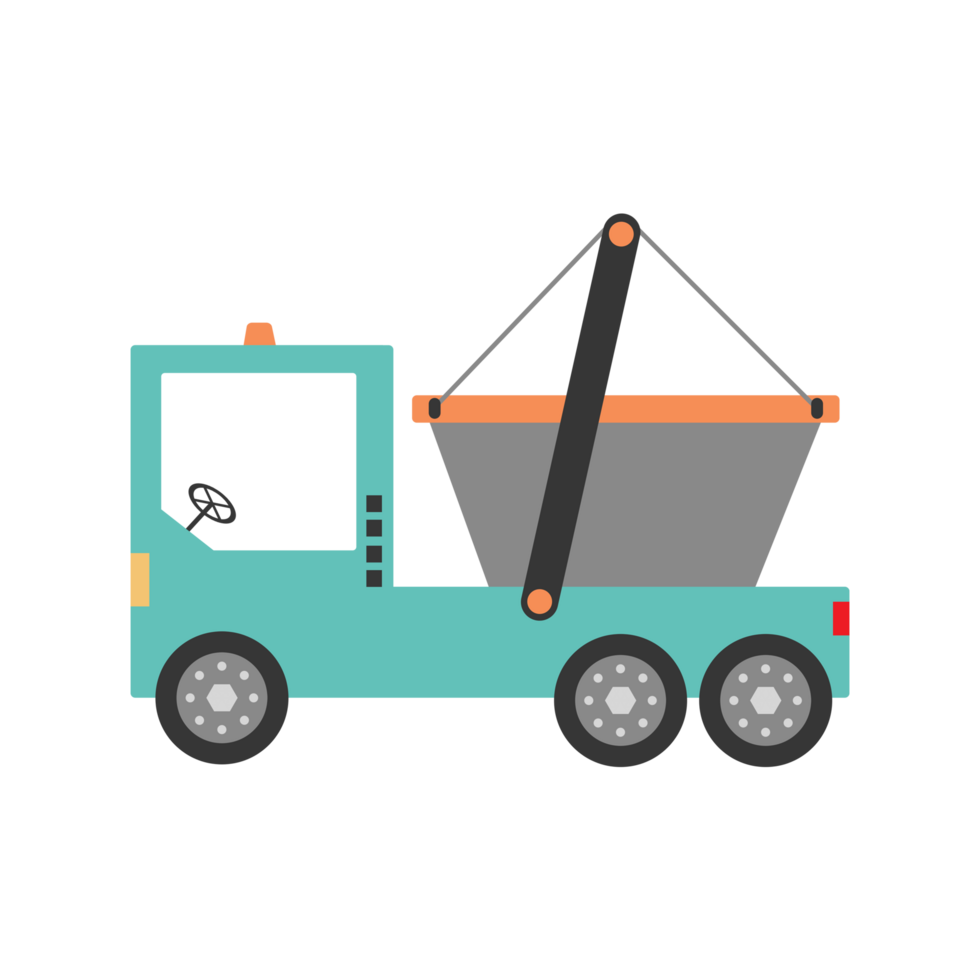 Waste Truck Construction Vehicle png