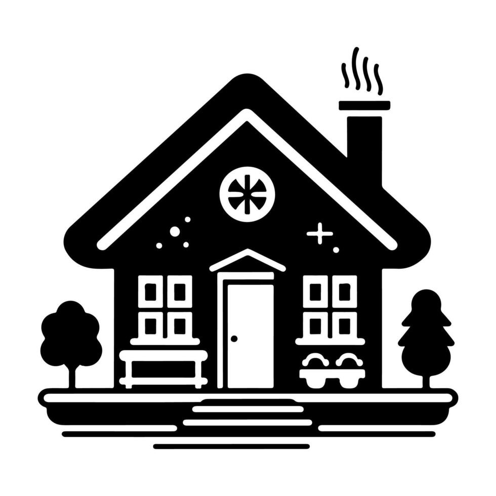 Home vectors silhouette