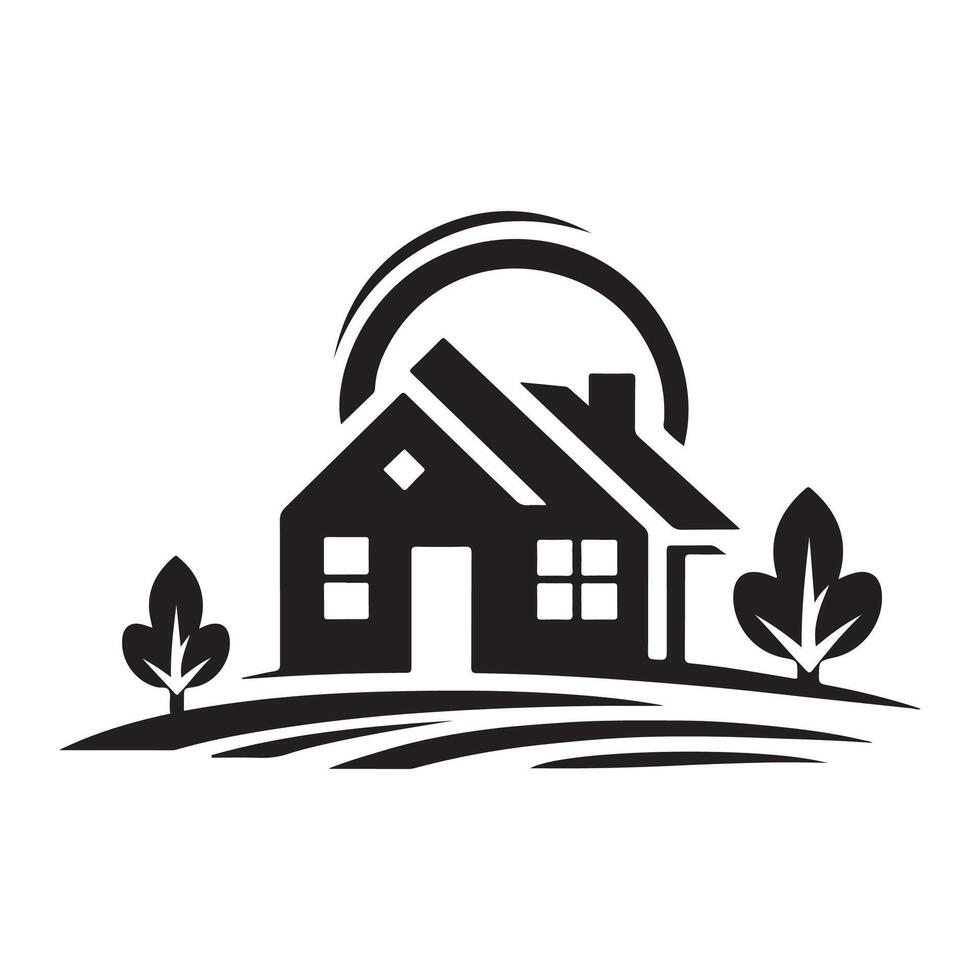 Home vectors silhouette