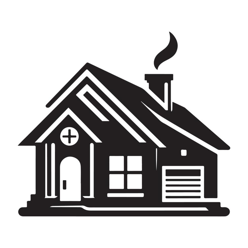 Home vectors silhouette