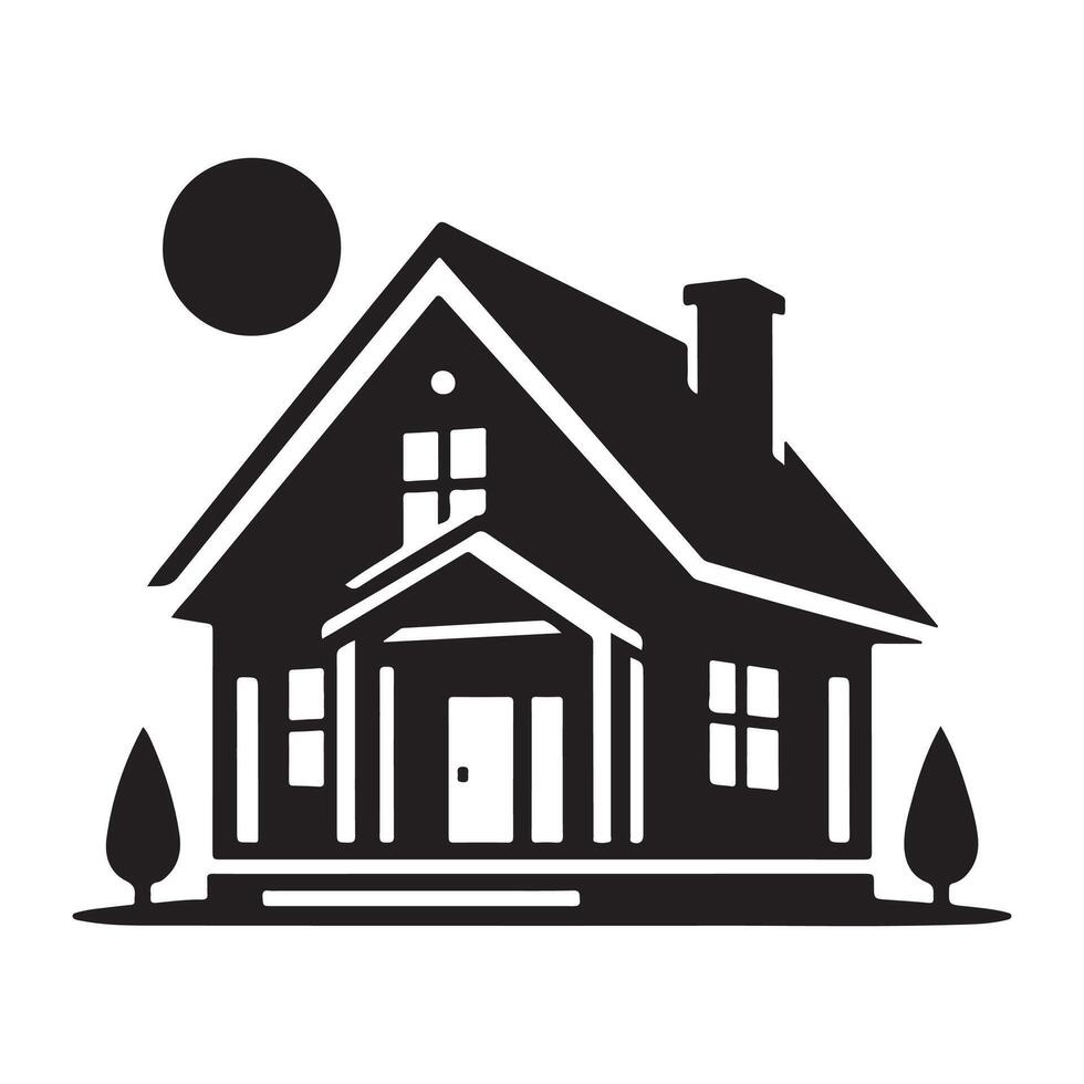 Home vectors silhouette