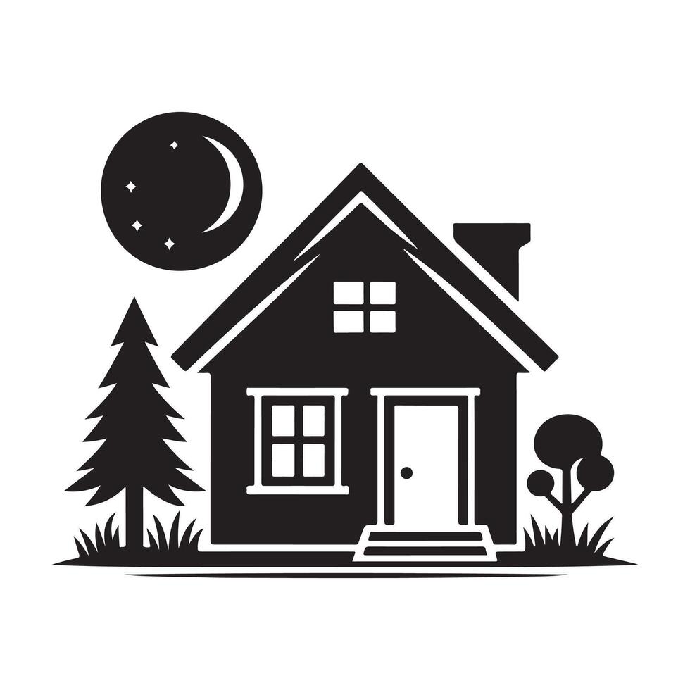 Home vectors silhouette