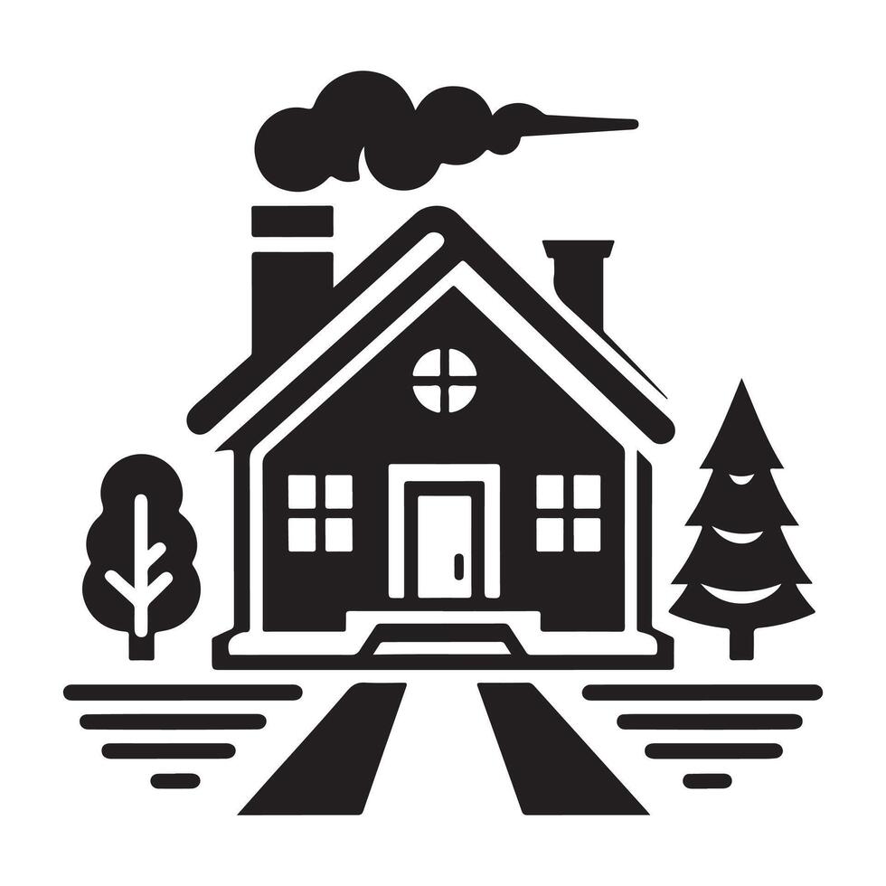 Home vectors silhouette