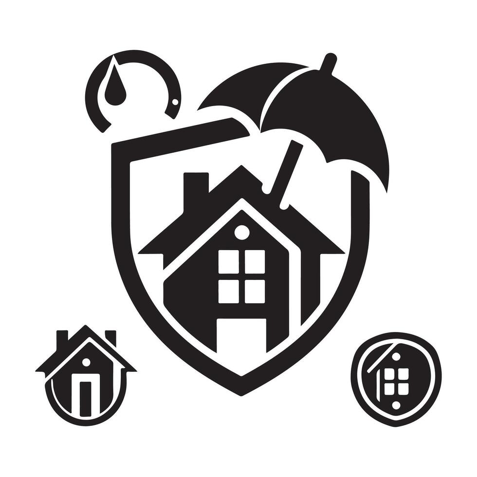 Home vectors silhouette